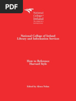 Download How to Reference Harvard Style by johnsgreen SN102231522 doc pdf
