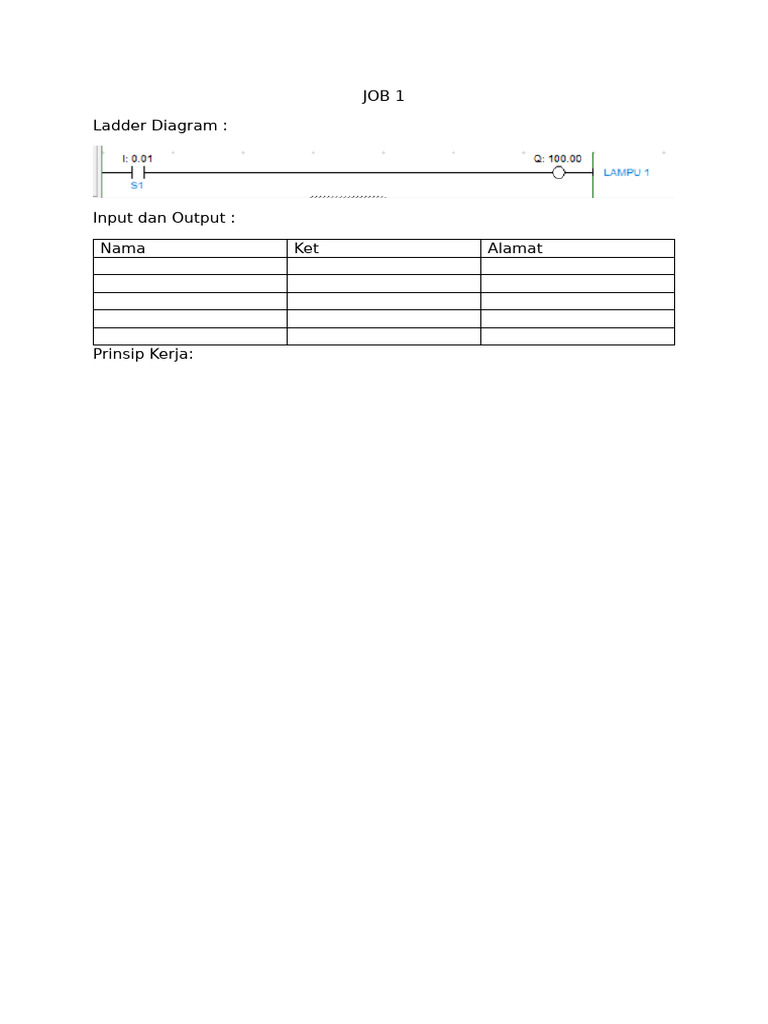 Job Sheet | PDF