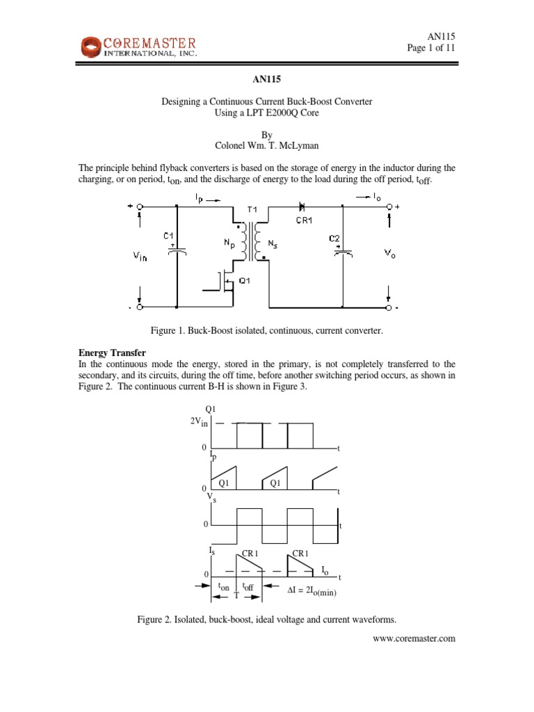 an115 Alternating Current Direct Current