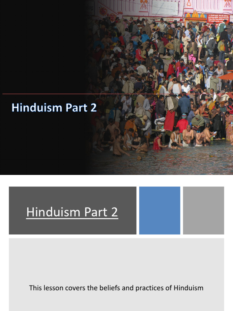 Presentation on the Beliefs and Practices of Hinduism | PDF | Brahman ...