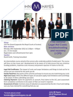 Free Legal Aid Seminar Flyer
