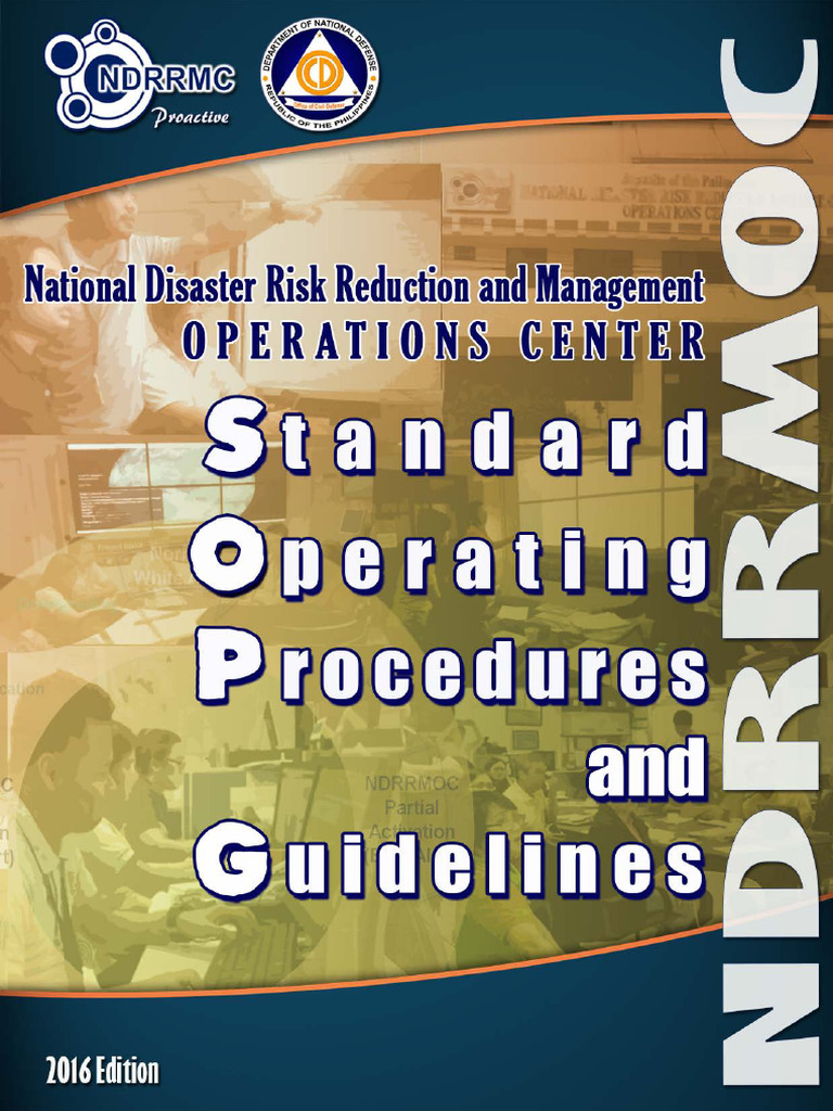 Ndrrmoc Sop and Guidelines - Final Version | PDF | Hazards | Emergency ...