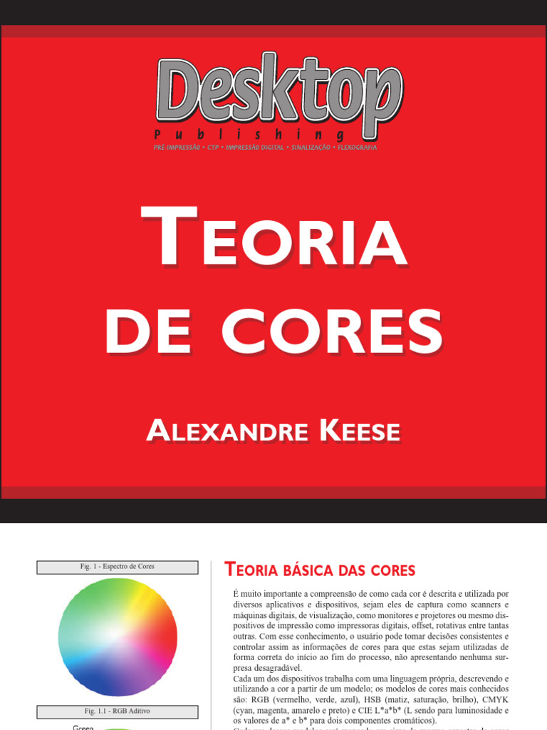 Teoria Cor | PDF | Cor | Modelo de cores RGB