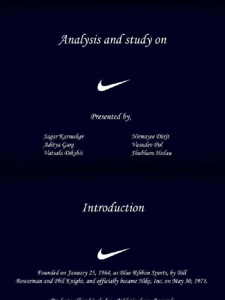 Nike 3 | PDF