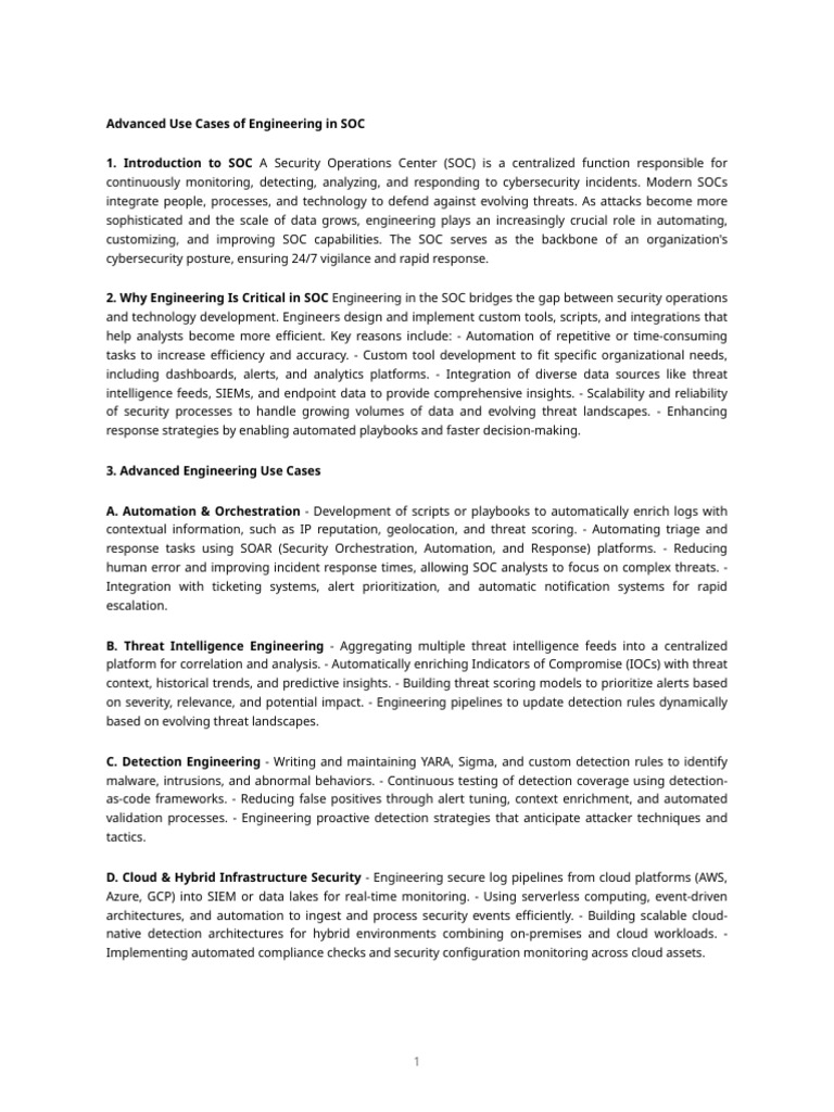 Soc Engineering Notes | PDF | Cloud Computing | Computer Security
