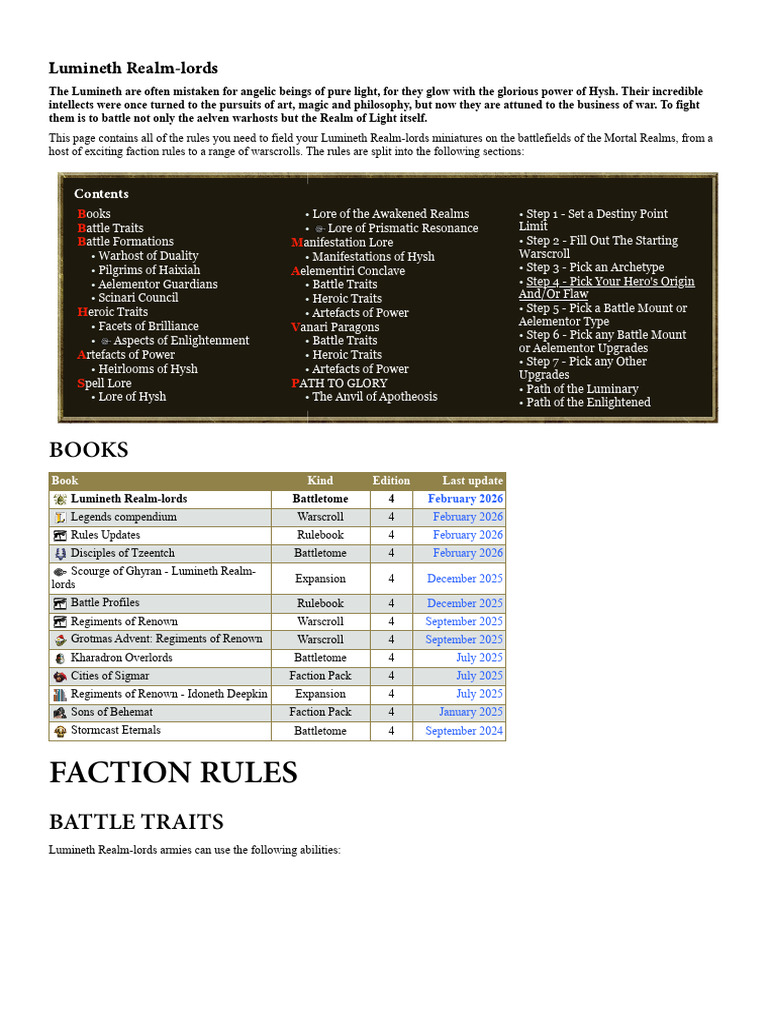 Lumineth Realm Lords | PDF | Infantry