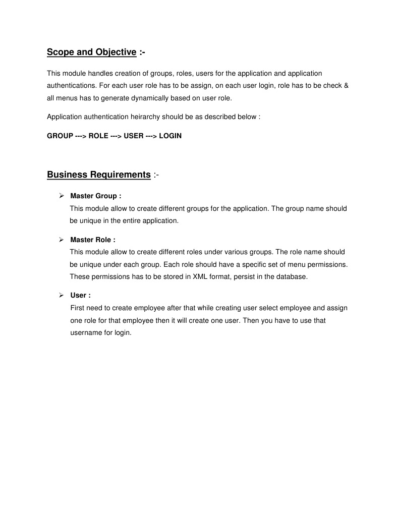 User Role and Group Login Management | PDF | Business | Computers