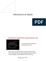 Mechanism of SQUID