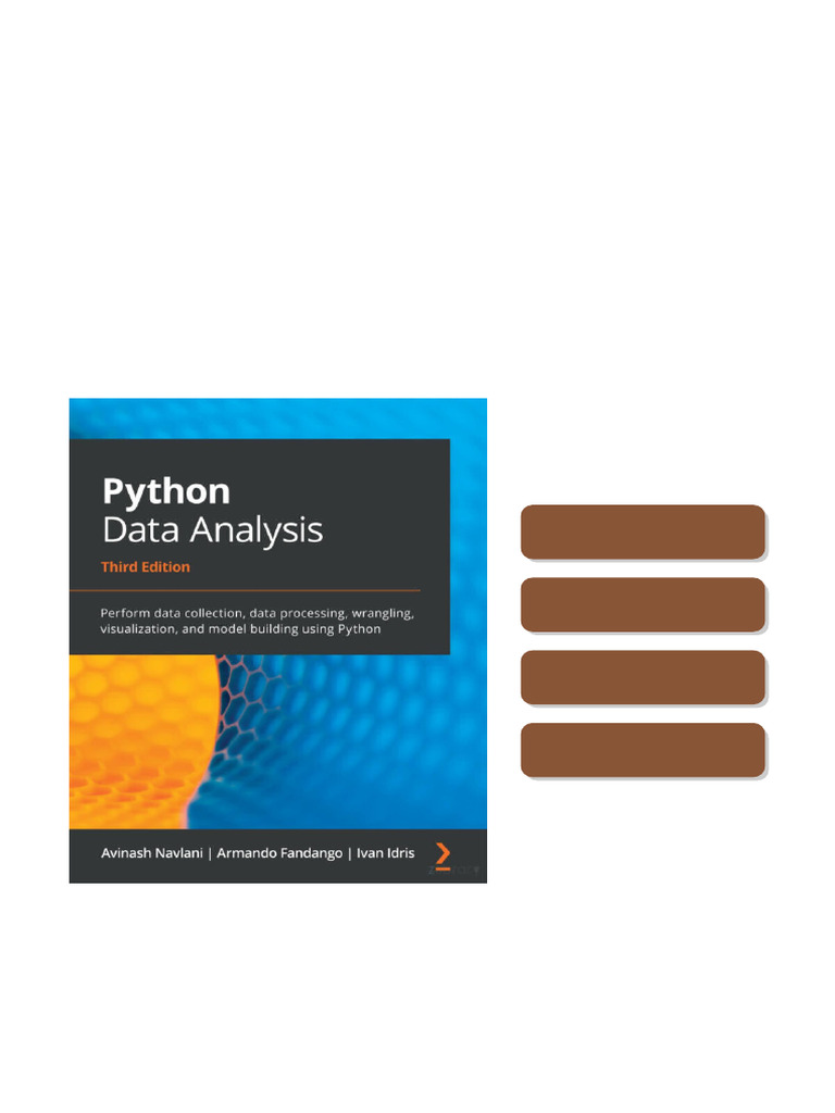 Ebook Python Data Analysis: Perform data collection, data processing ...