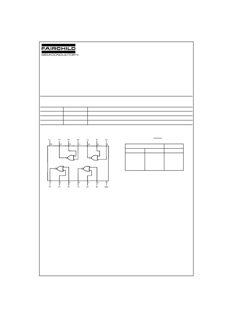 2 74LS02 Nor | PDF | Electronics | Electrical Engineering