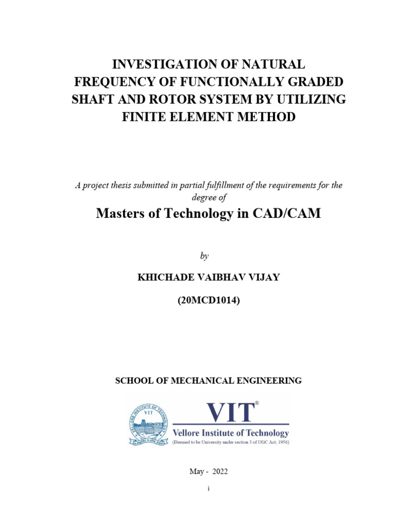 20MCD1014_updated Master Thesis | PDF | Spectral Density | Applied And ...