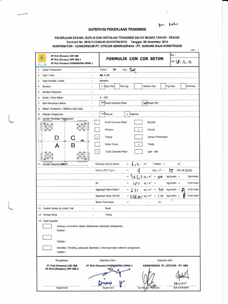 Form Cor T.49 | PDF