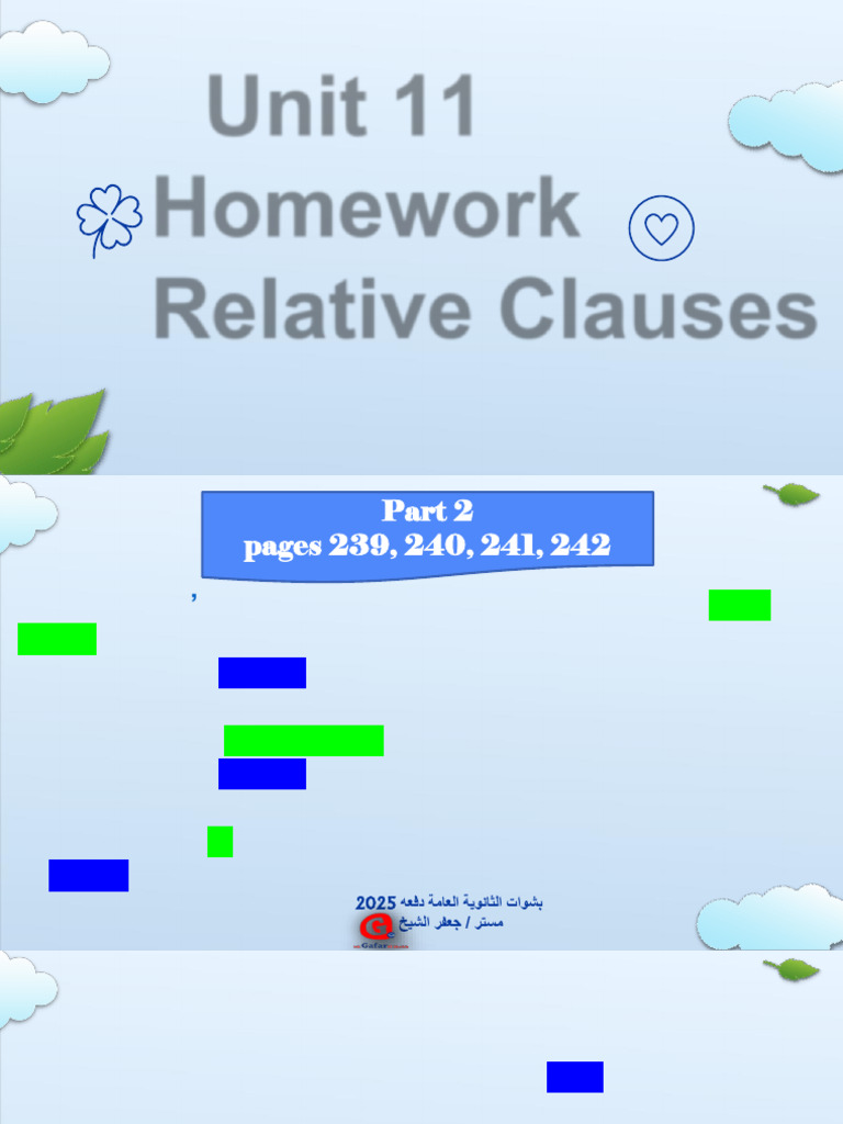 Unit 11 Grammar-h.w (1) | PDF