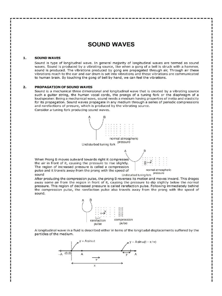 15.Sound Waves | PDF