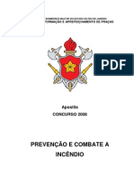 Apostila prevenção e combate incendio