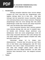 Download Proposal Kegiatan Turnamen Bola Voli Antar Kelurahan Tahun 2011 by jabrik_kawedusan SN102246321 doc pdf