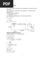 Reflection Coefficient