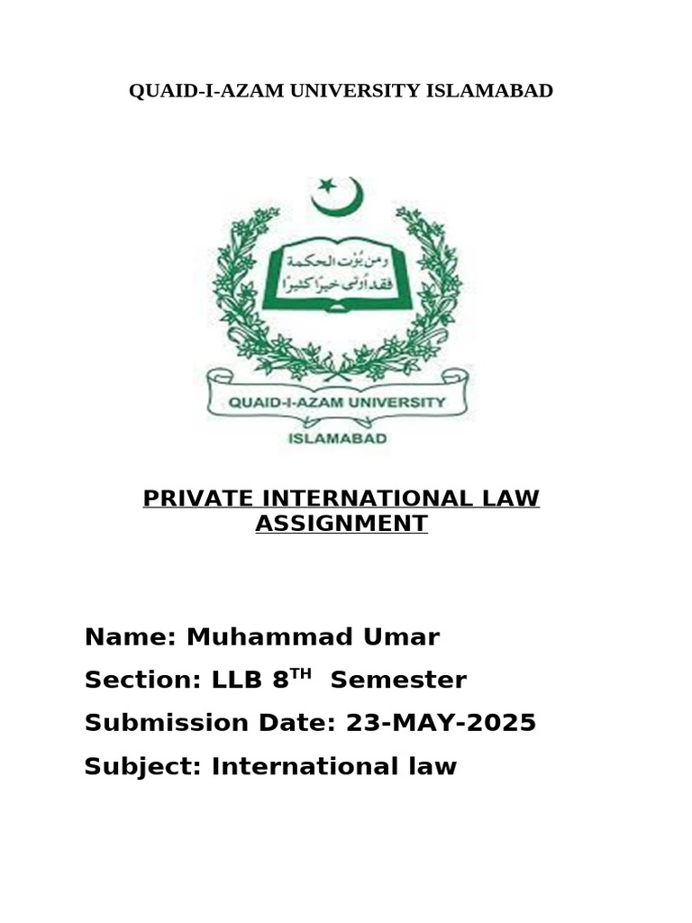 Muhammad Umar Reg No 059 | PDF