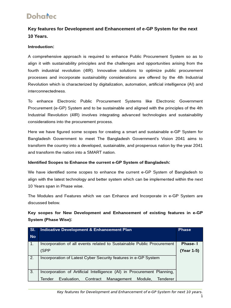 Enhancement of e-GP System | PDF | Artificial Intelligence ...