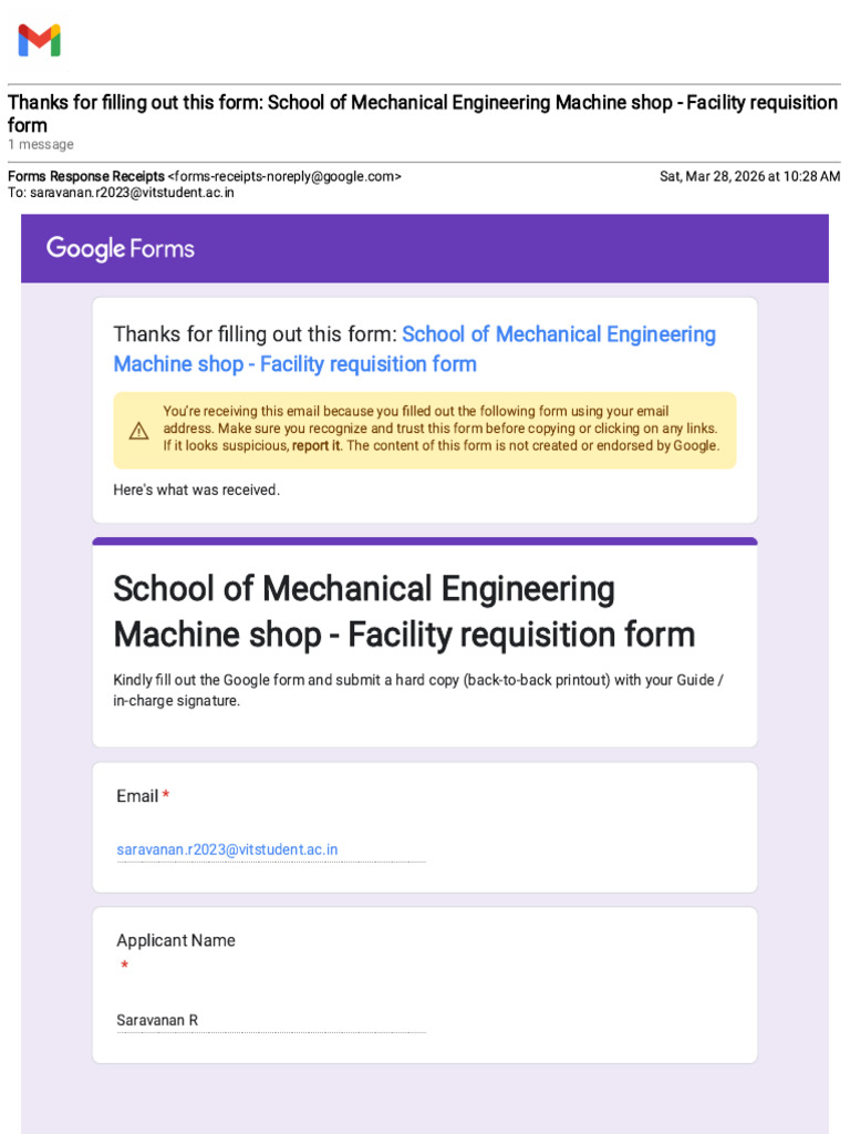 Gmail - Thanks for Filling Out This Form_ School of Mechanical ...
