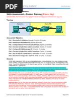 Packet Tracer Final Exam Guide | PDF | I Pv6 | Ip Address