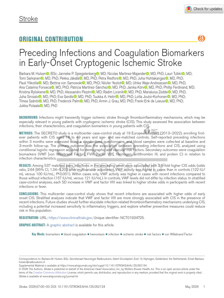 hulsen-et-al-2026-preceding-infections-and-coagulation-biomarkers-in ...