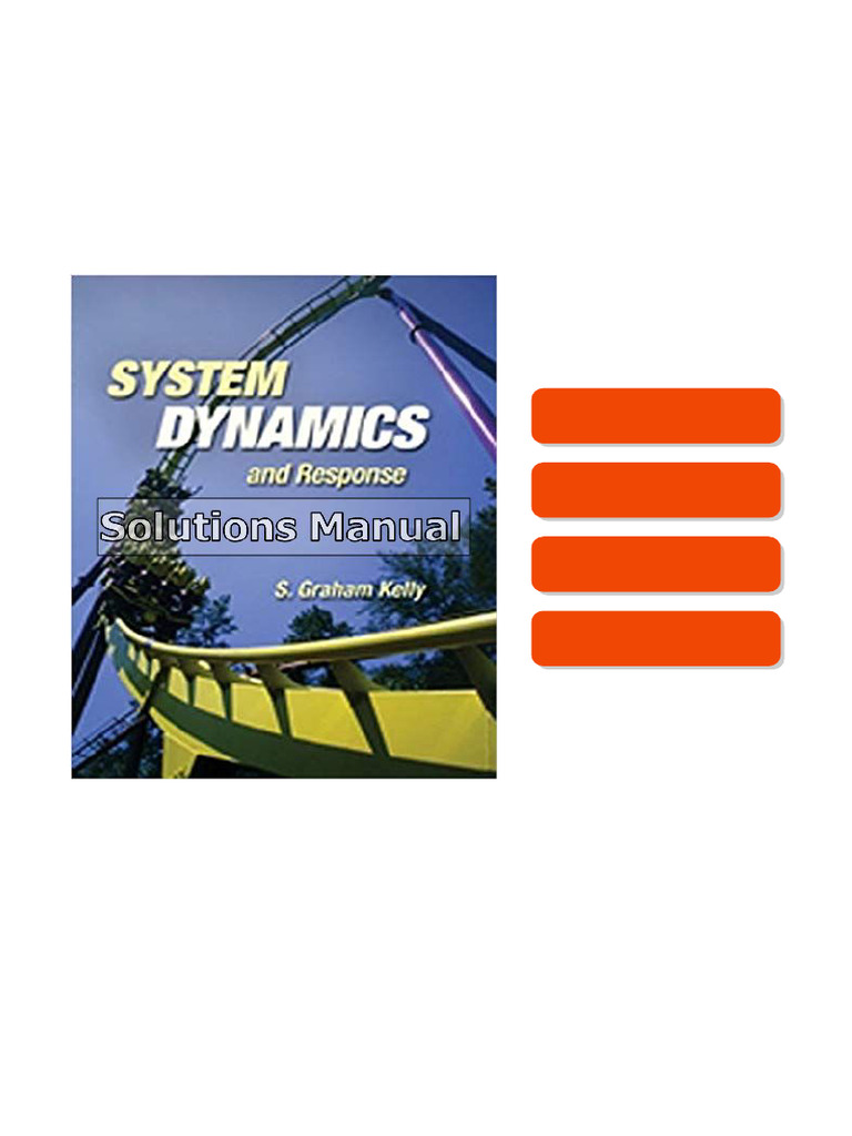 System Dynamics and Response 1st Edition Kelly Solutions Manual