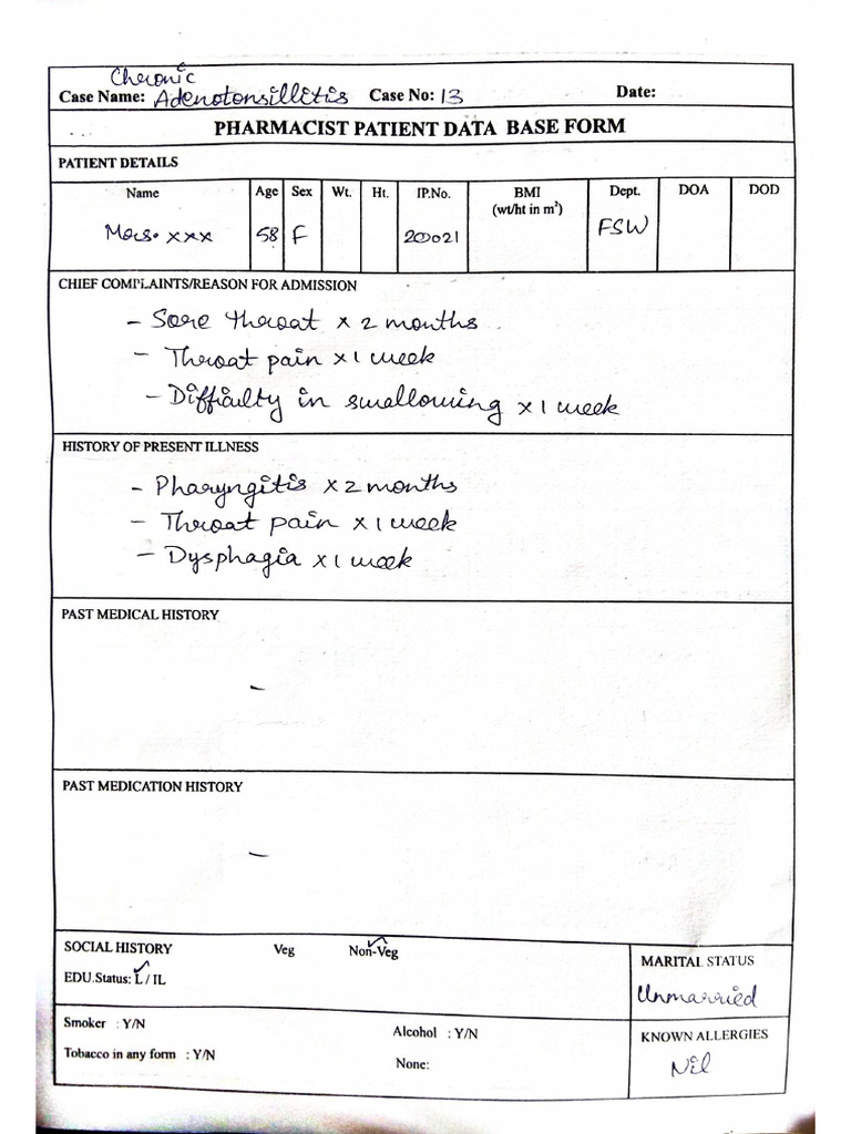 Surgery Log Book | PDF