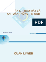 7a - Quan Li &amp; Bao Mat Web