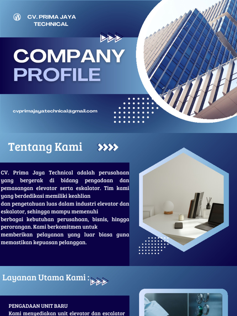 Company Profile CV Prima Jaya Technical | PDF