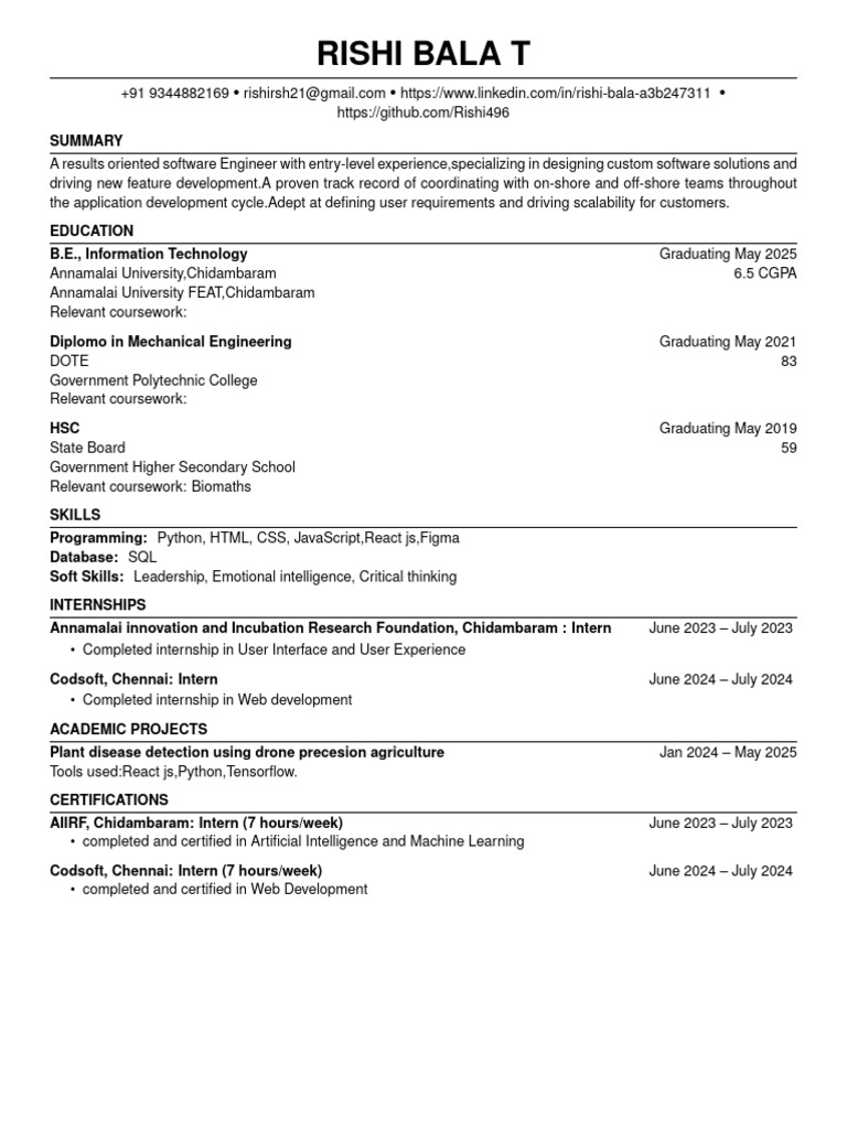 Download Resume | PDF | Web Development | Computing