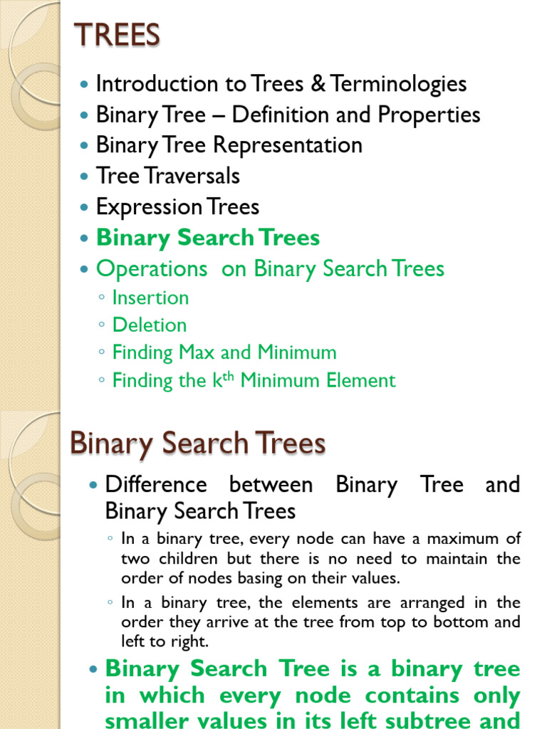 Binary Search Tree | PDF