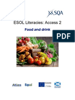 ESOL Literacies Access 2 Food and Drink