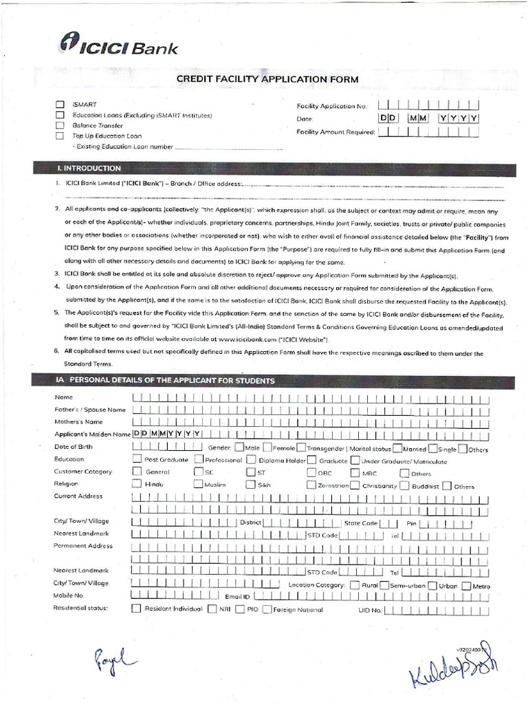Payal Bank Docs | PDF