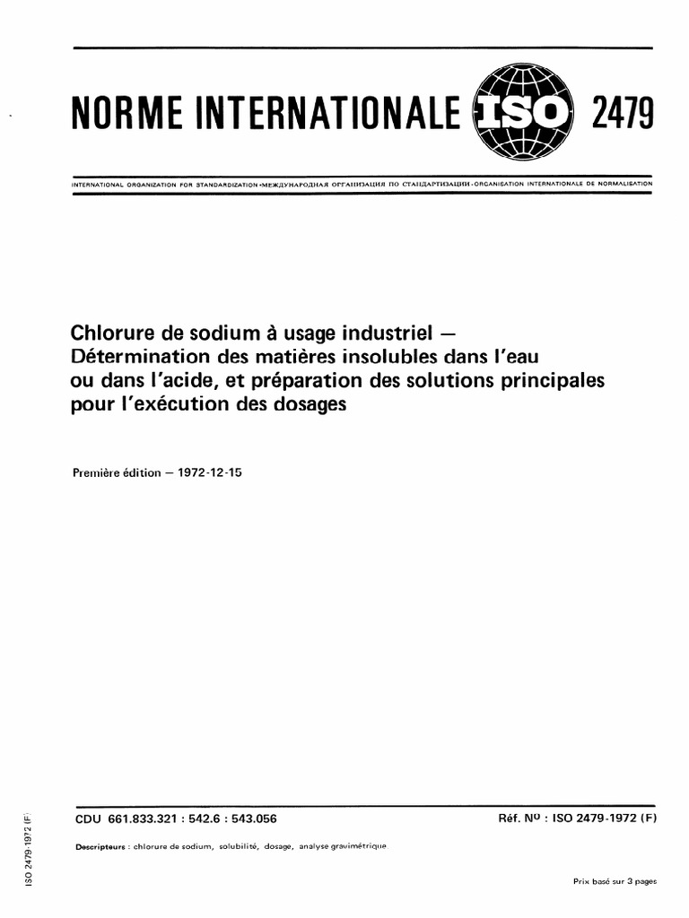ISO 2479_1972 | PDF