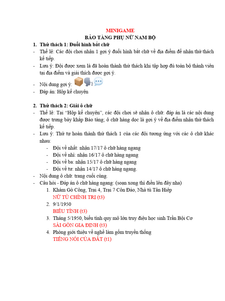 MINIGAME | PDF