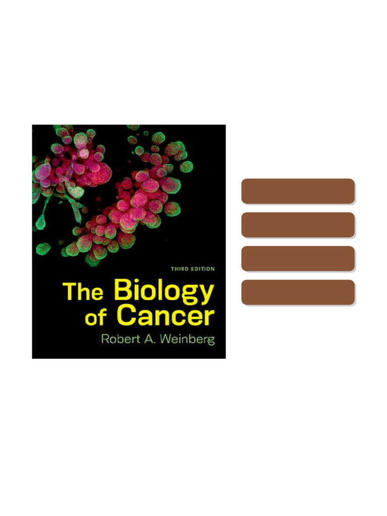 The Biology of Cancer Third Weinberg Robert A Exclusive Release