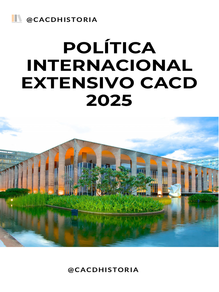 Apostila Premium Pi Extensivo Cacd 2025 - Cacd História | PDF ...