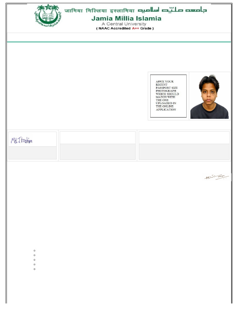 Admit Card | PDF
