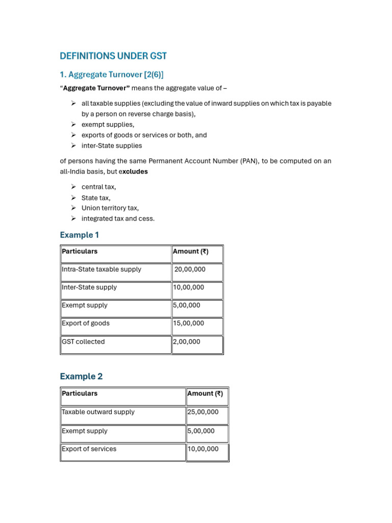 Fundamentals of Gst Part 3 | PDF | Taxes | Value Added Tax