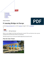 8 Amazing Bridges in Europe