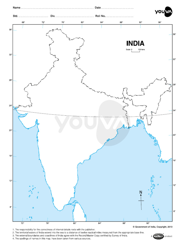 India Physical Map | PDF