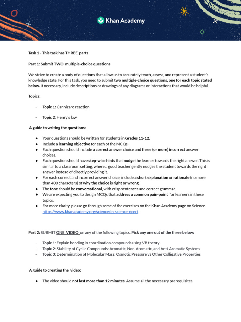 Task | PDF