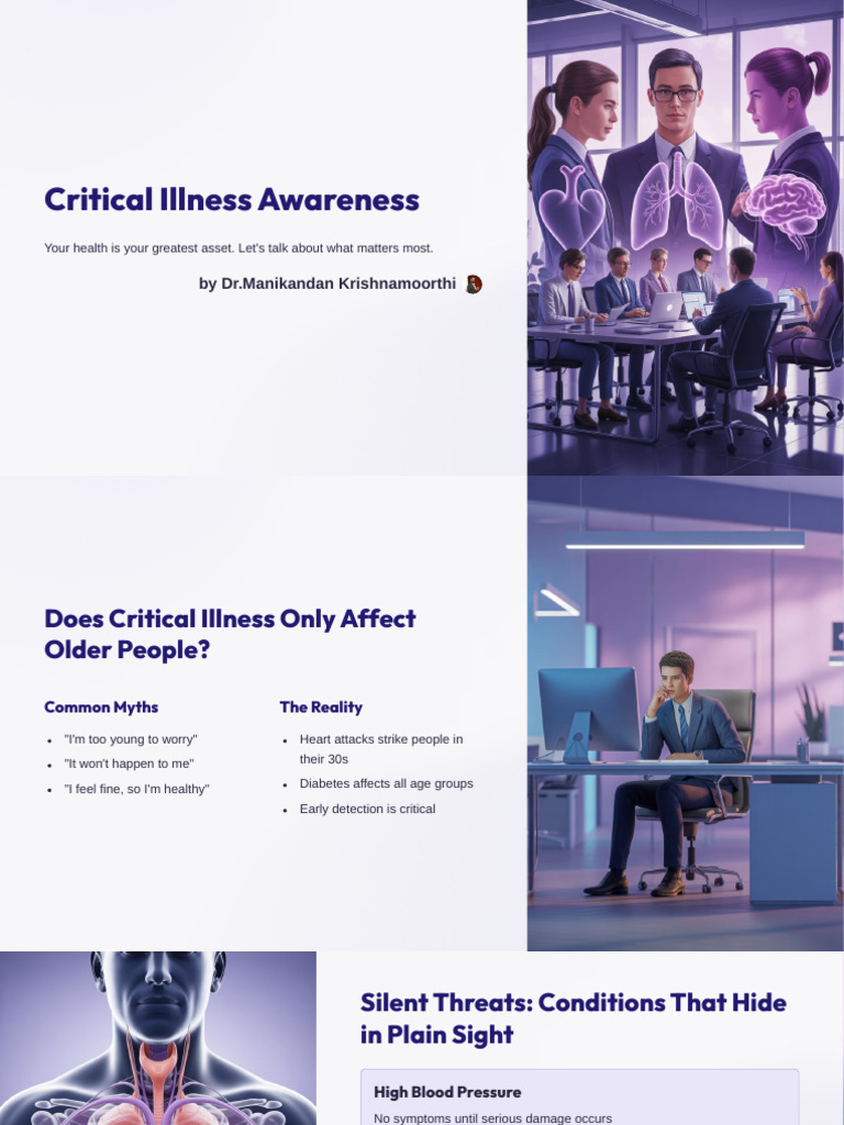 Critical Illness Awareness | PDF | Myocardial Infarction ...