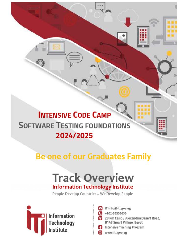 SW Testing Track Syllabus Overview | PDF