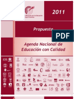 Agenda Nacional de Educación Con Calidad