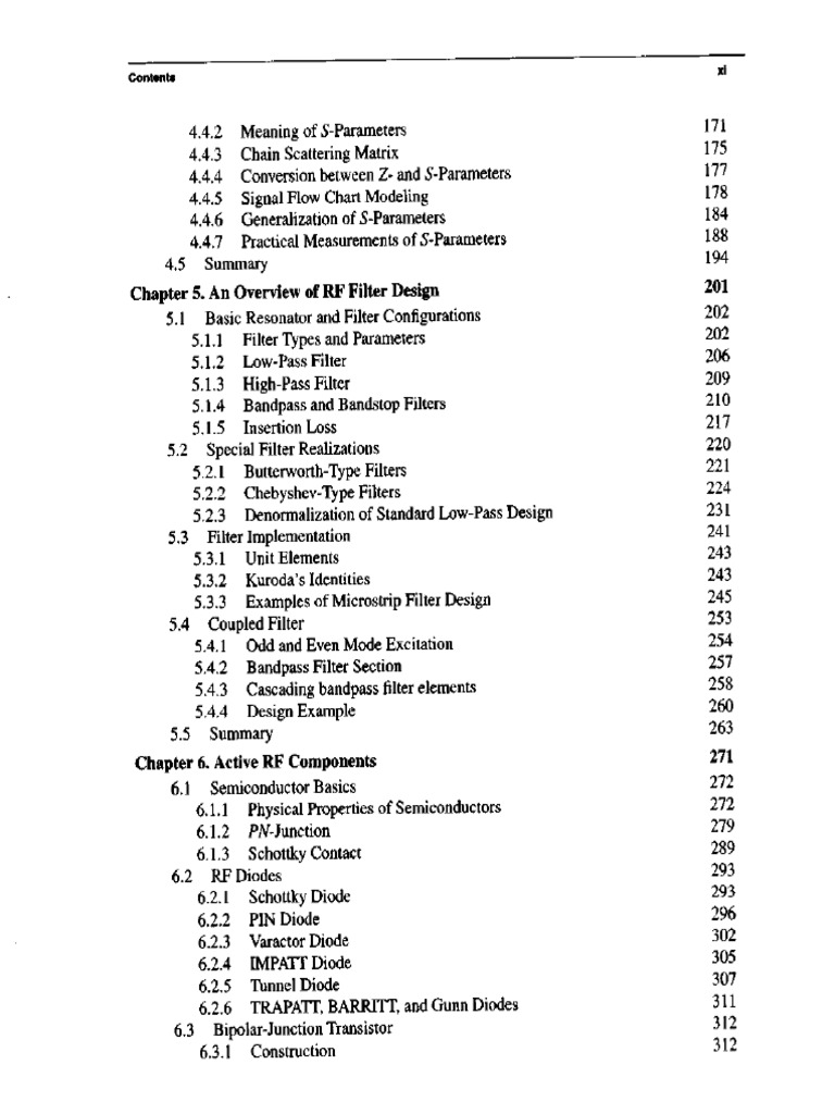 U1 - Active RF Components and Applications | PDF