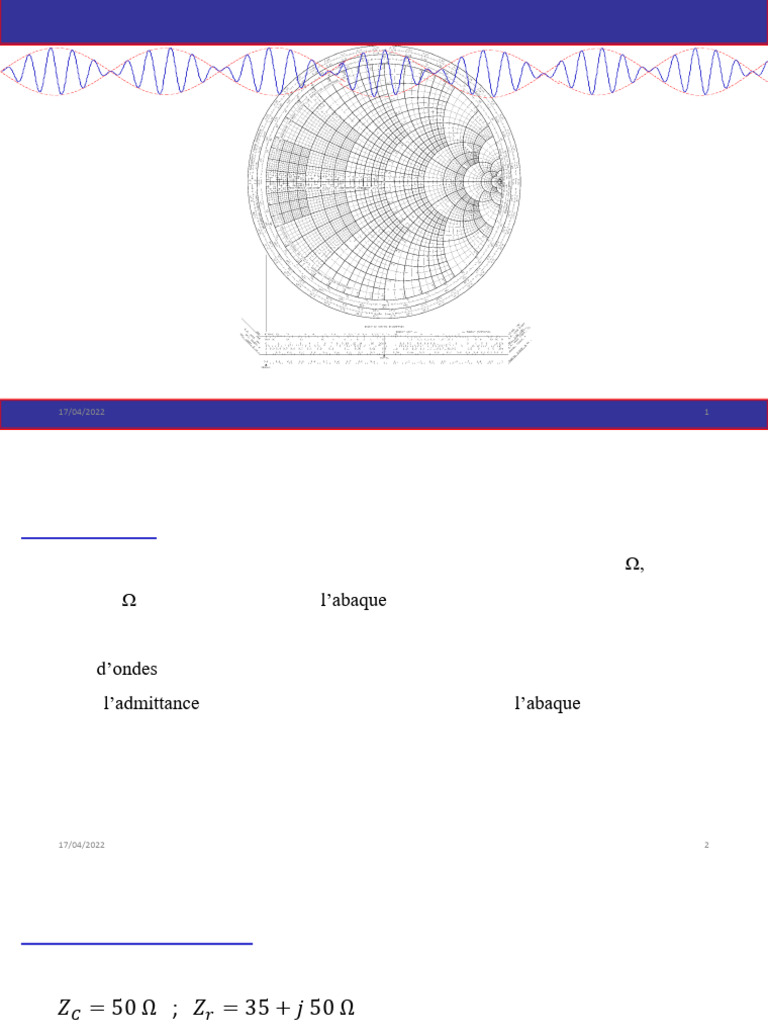 Solution TD3 Antennes Et Lignes de Transmissions | PDF