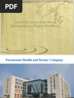 Download Case Study of Clean Edge Razor by by Lekha Dave SN102265176 doc pdf