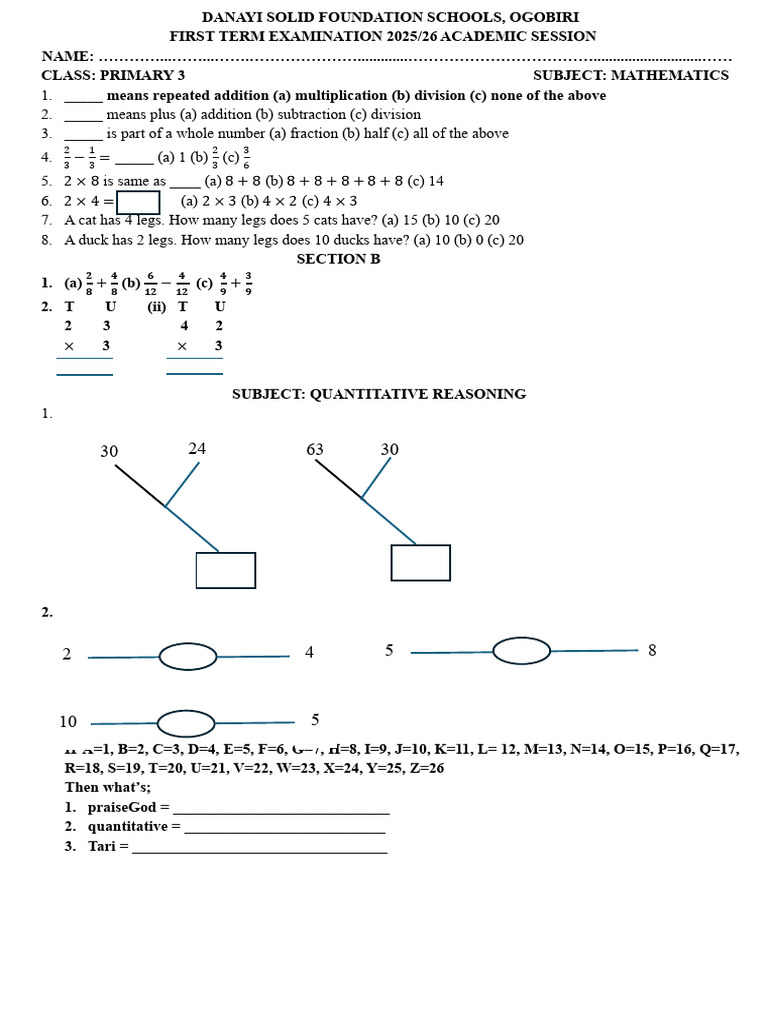 primary 2 done - Copy | PDF